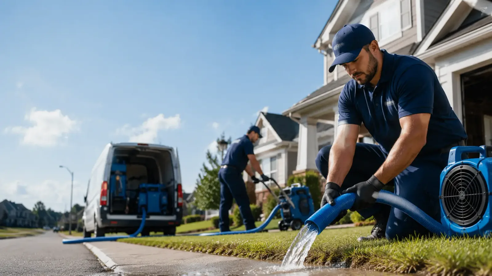 Flood Damage Restoration in Spring House, PA